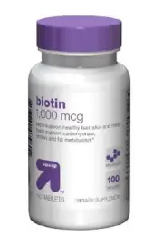McK Biotin 1000 mcg Strength Dietary Supplement Tablet 100 per Bottle