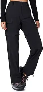 [Cycorld] Women's-Hiking-Pants-Convertible Quick-Dry-Stretch-Lightweight Zip-Off Outdoor Pants with 5 Deep Pocket