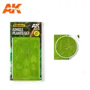 AK-Interactive Realistic Leaves - Jungle Plants Set (laser-cut)