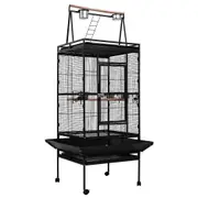 Sir John's Gifts Pet Bird Cage Aviary Large Travel Stand Budgie Toys-173 cm
