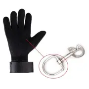 Stainless Steel Bolts Snapping Hook Clip Diving Hook Quick Carabiner Swivels Eye