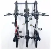 Monkey Bar Storage 01003 3-Bike Vertical Bicycle Storage Rack Garage Organizer