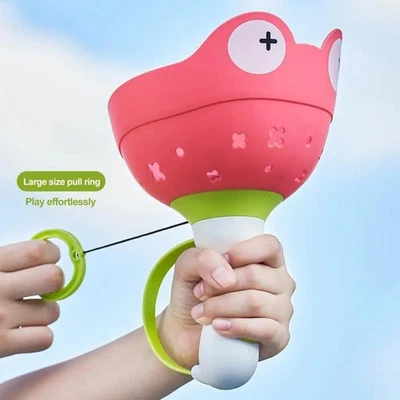 Hand Throw Toy Flying Saucers Outdoor Sport Disc Launcher Game for Kids Play