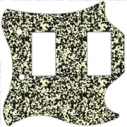 SG Standard Pickguard Gibson Graphical Guitar Scratch Plate Blotched Black Cream