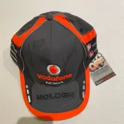 Craig Lowndes and Jamie Whincup-Holden Team Vodafone Cap, Signed-new with tags
