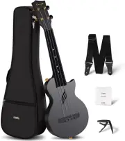 Enya Soprano Ukulele 21 Inch Carbon Fiber Travel Ukelele Nova U Mini Simple