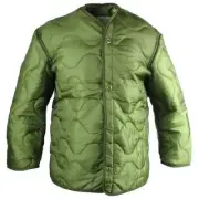 US Army Military M65 Field Jacket Quilted OD Foliage Green GI Coat Liner M-65 M