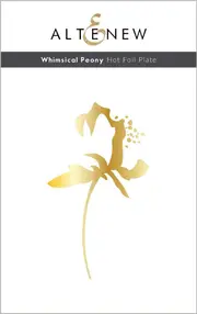 Altenew Whimsical Peony Hot Foil Plate