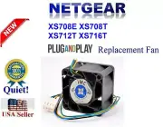 1x **Quiet** Replacement Fan for Netgear ProSafe XS708T XS708E XS712T XS716T
