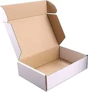 20Pack 12x9x4 Shipping Boxes, Corrugated Cardboard Mailing Box for Small Business, Tab Locking Malier Box for Literature Packing