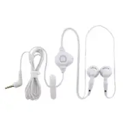 OEM NEW Blackberry 8350 8350i Noise Isolating Stereo Dual Earbuds Headset White