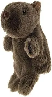 Elka Wombat Hand Puppet, 10-Inch Size