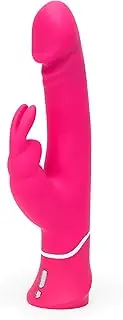 Happy Rabbit Realistic Dual Density Rabbit Vibrator, Pink