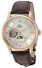 Orient Men Sun and Moon Open Heart Automatic / Hand-Winding Watch RA-AS0003S10A