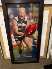 Signed Gary Ablett Jnr Frame with COA framed superbly amazing item official AAA