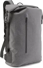 Knomo Cromwell 15 inch Waterproof Laptop Rolltop Backpack Men, Water Resistant Travel Rucksack, Casual Daypack for Outdoors