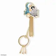 Mofusand Shark Meow with Penguin Keyring with Clipper