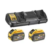 DeWALT 18/54V Flexvolt Battery Charger Kit With 2 x 9.0ah Battery