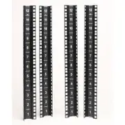 APC NetShelter CX Mounting Rail Kit for Server - Black - TAA Compliant - Black - AR4000MV12U