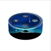 Skin Decal for Amazon Echo Dot (2nd gen) / Falling Stars trees mount