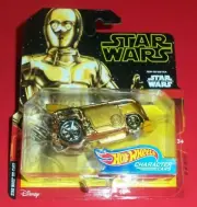 HOT WHEELS STAR WARS - CHARACTER CARS VEHICLES - NEW - C-3PO - RISE OF SKYWALKER