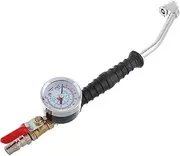 FUNOMOCYA Quick Inflation Tire Inflator Tool with Pressure Gauge and Extended Nozzle for Trucks Durable Accurate Air Pressure Gauge for Various Vehicle Models