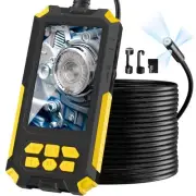 [Triple-Lens] Endoscope Camera with Light, 1080P Industrial Borescope with 32...