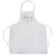 Wifey Wife Apron with Pocket Kitchen Cooking Chef Wedding Couple Gift Funny
