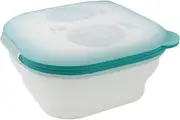 800ML Foldable Airtight Food Storage Container with Magnetic Closure Leakproof Silicone Refrigeration Box for Soups Fruits and Liquids Suitable for Camping