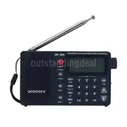 QODOSEN SR-286 Ultra-High Sensitivity Multi-band Radio Receiver Shortwave Radio