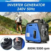 New Portable Inverter Generator 800W Max 700W Rated Pure Sine Petrol Camping