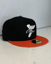 NEW ERA 59FIFTY 5950 CHICAGO WHITE SOX 2 TONE FITTED HAT CAP SIZE 7 1/8