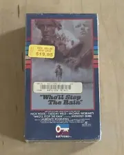 WHO'LL STOP THE RAIN (1978) Sealed Betamax Key Video Vietnam War Drug Smuggler
