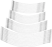100pcs Anti-bite Line Fishing Leader Strings Bite-Resistant Metal Fishing Lines for Hooks Lures