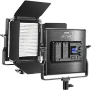 Neewer Upgraded 660 LED Video Light Dimmable Bi-Color LED Panel with LCD Screen