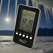 Digital Indoor Weather Station Alarm Clock ~ Elitronix Thermometer AD-766 ~ NIB