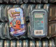 Pokemon Kanto Friends Mini Tin - Charmander - Brand New, Factory Sealed