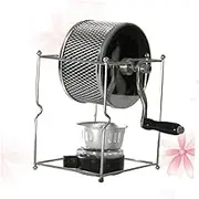 FELTECHELECTR Manual Coffee Roasting Machine Hand Crank Bean Roaster No Rust No Battery Portable Perfect for Indoor/Outdoor Family or Friends