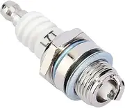 Spark Plug L7T Three-sided Pole Single-sided Pole for Gasoline Chainsaw and Brush Cutter 2-Stroke Spark Plugs BPMR7A (Color : White-Single-sided)