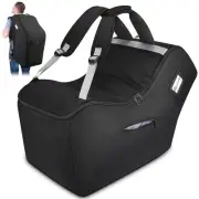 Padded Car Seat Travel Bag Backpack Compatible with All Nuna Pipa Car Seat an