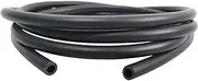 10 Feet NBR Fuel Line Hose Black Rubber Petrol Line Gas Oil Tube Pipe 8mm ID x 12mm OD Suitable for Fuel Systems Engines Tube Hose(8x12mm)