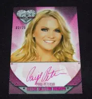 2014 Benchwarmer PAIGE PETERSON Eclectic #37 Pink Auto/25 The Hot Chick SCRUBS