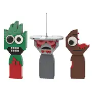 Kid Building Set Cartoon Figures Building Toys Set Music Game Building Toys chic
