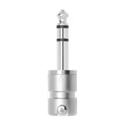 Squareplug SPS6-S Short Body 1/4" (6.35mm) TRS/Stereo Plug, Nickel