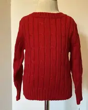 NWT Tumbleweed 2T Red Knit Sweater Pullover Toddler 2