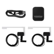 Portable DAB+ Radio Receiver With Double Antennas For Improved Reception
