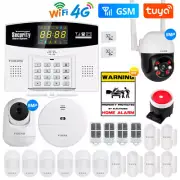 WIFI Smart Alarm System Wireless Burglar Smart Home Security Alarm IP Camera Lot
