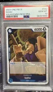 PSA 10 One Piece OP05-042 R Issho - English - Awakening of the New Era