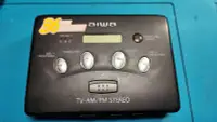 在飛比找Yahoo!奇摩拍賣優惠-AIWA HS-RX660收音機 卡式隨身聽 卡帶隨身聽