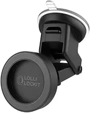 Encased LolliLockit Magnetic Grip Car Mount for Pop Phone Holder, Dash/Window Socket Attachment by LolliLocket (Patent Pending)